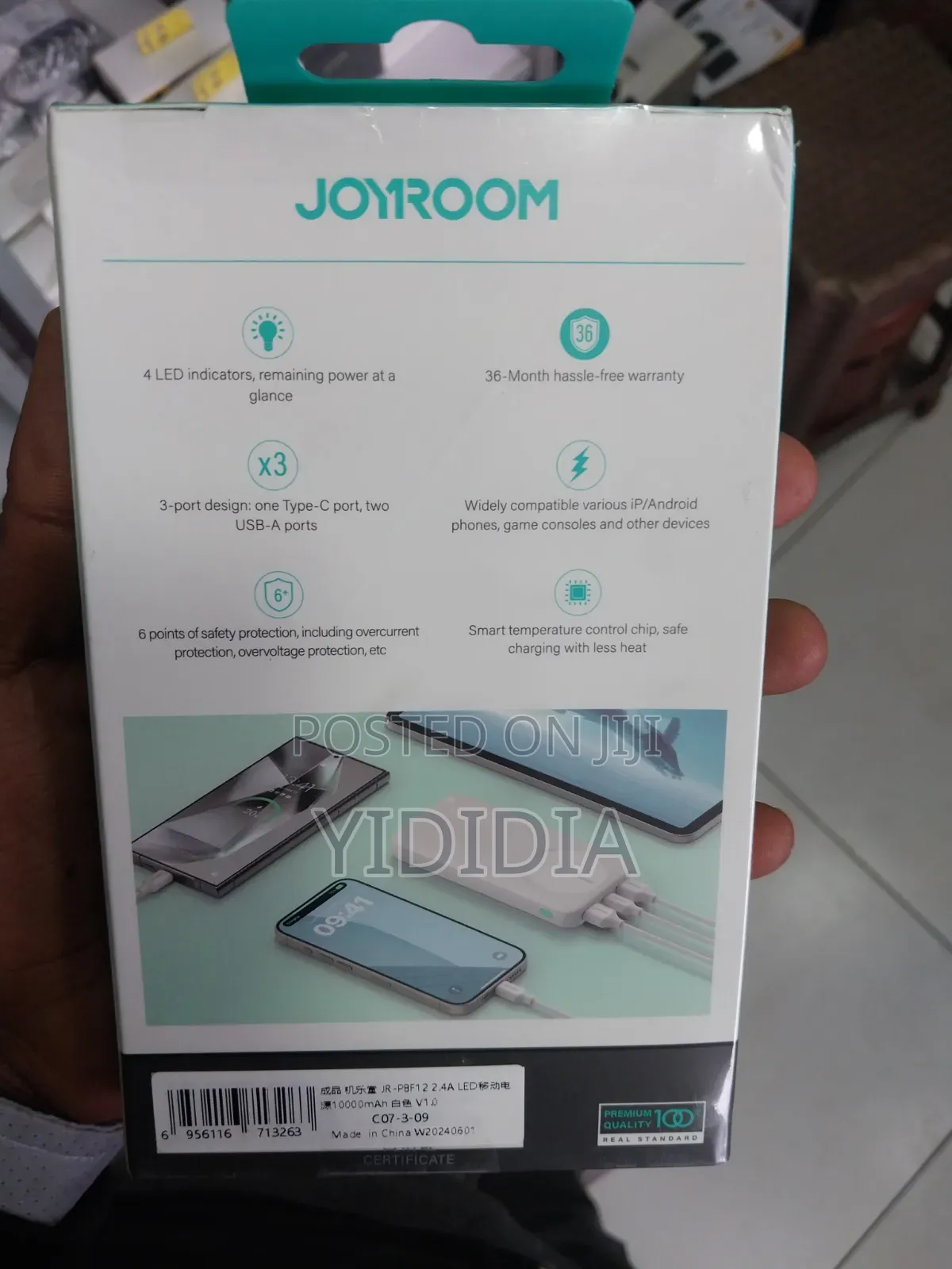 JOYROOM 10,000mAh Power Bank