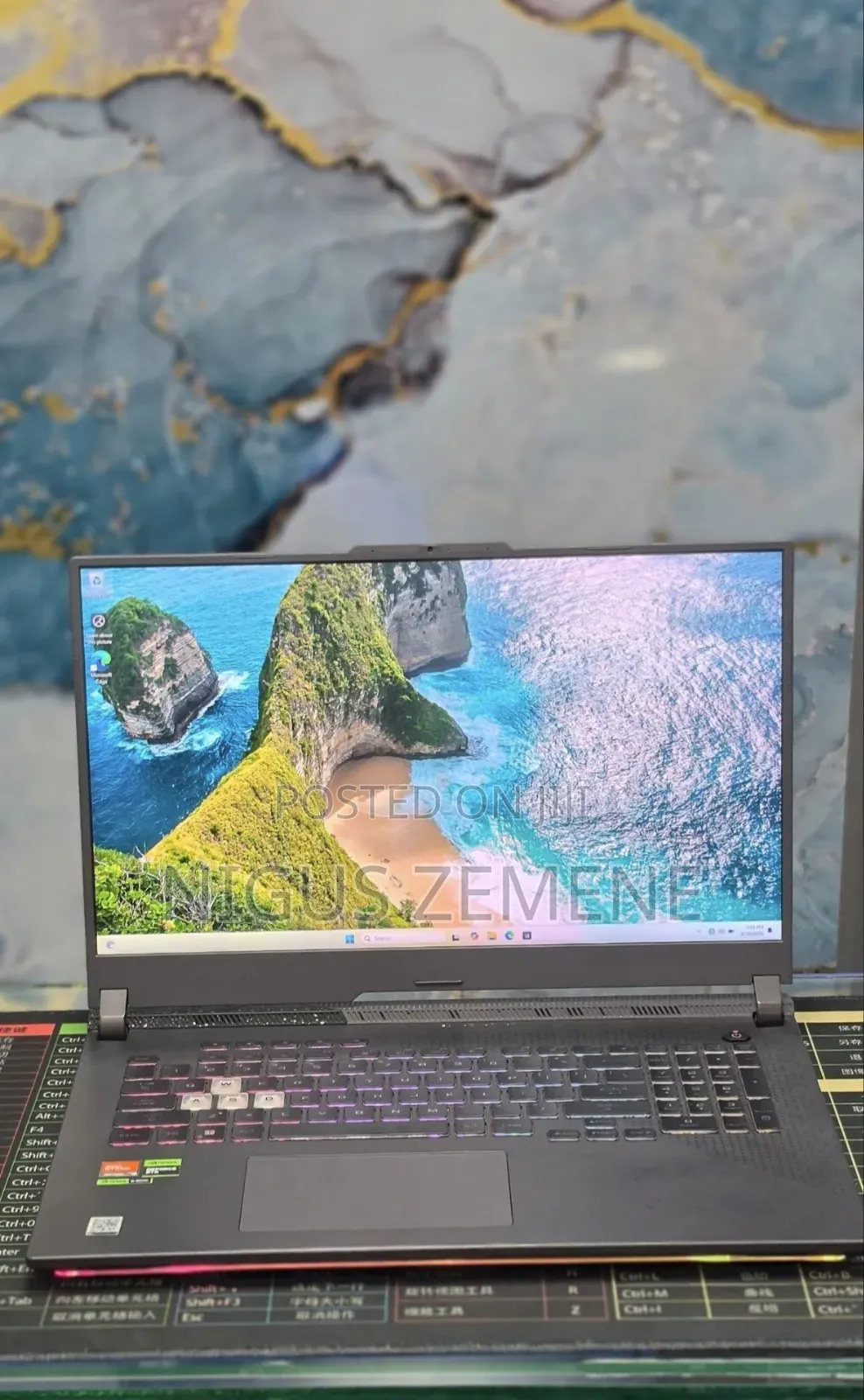 New Laptop Asus ROG Strix G16 G614 16GB AMD Ryzen 7 SSD 1T