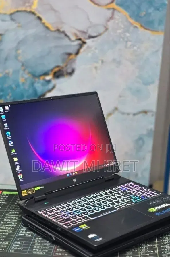 New Laptop Acer Predator Helios 16 16GB Intel Core i7 SSD 512GB