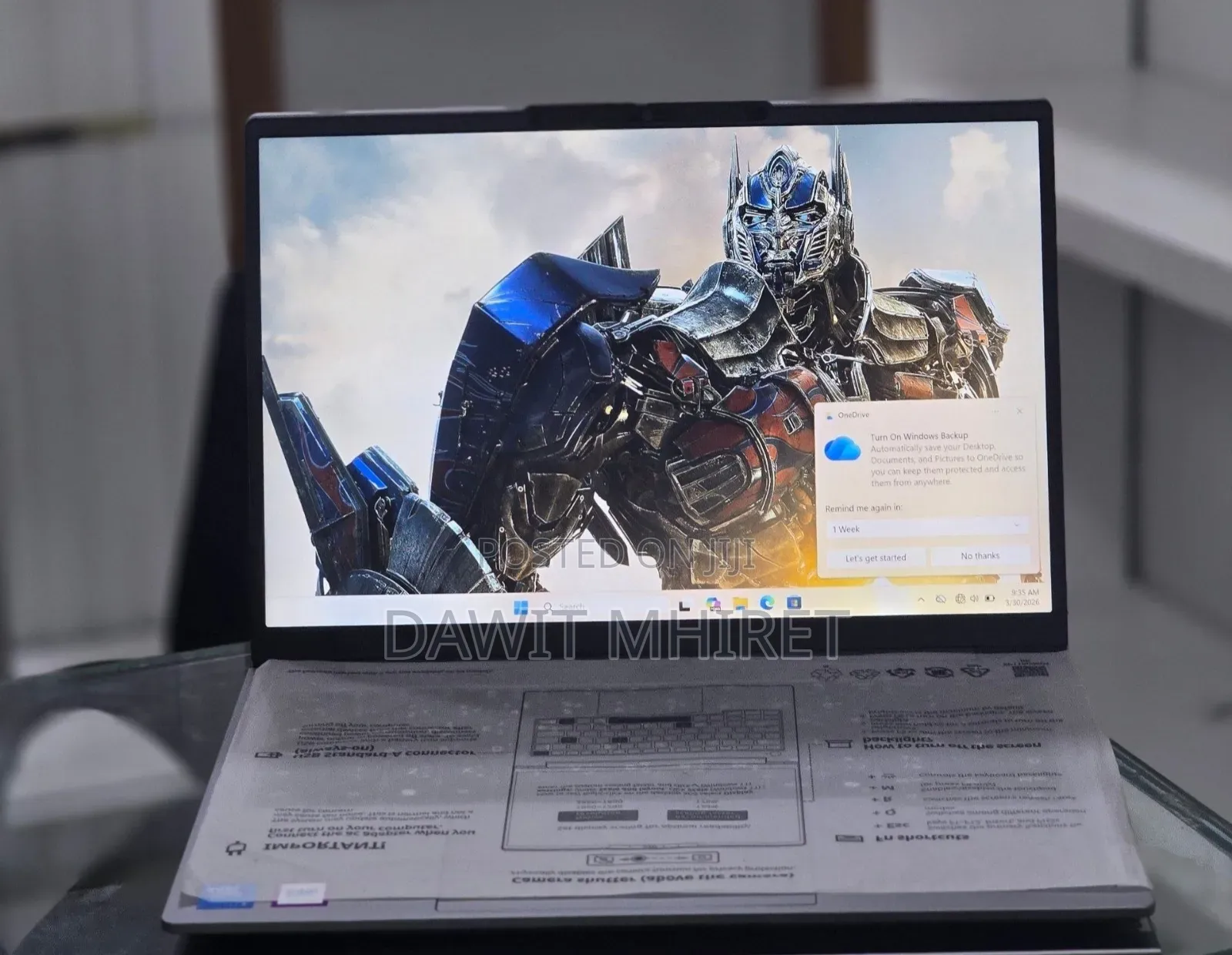 New Laptop Lenovo ThinkBook 15 16GB Intel Core Ultra 7 SSD 512GB