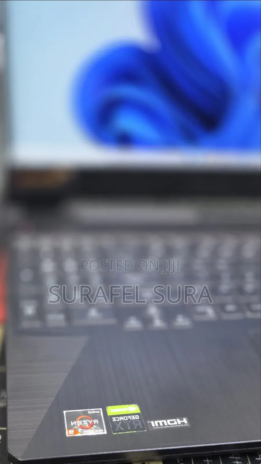 New Laptop Asus TUF Gaming A15 16GB AMD Ryzen 9 SSD 512GB