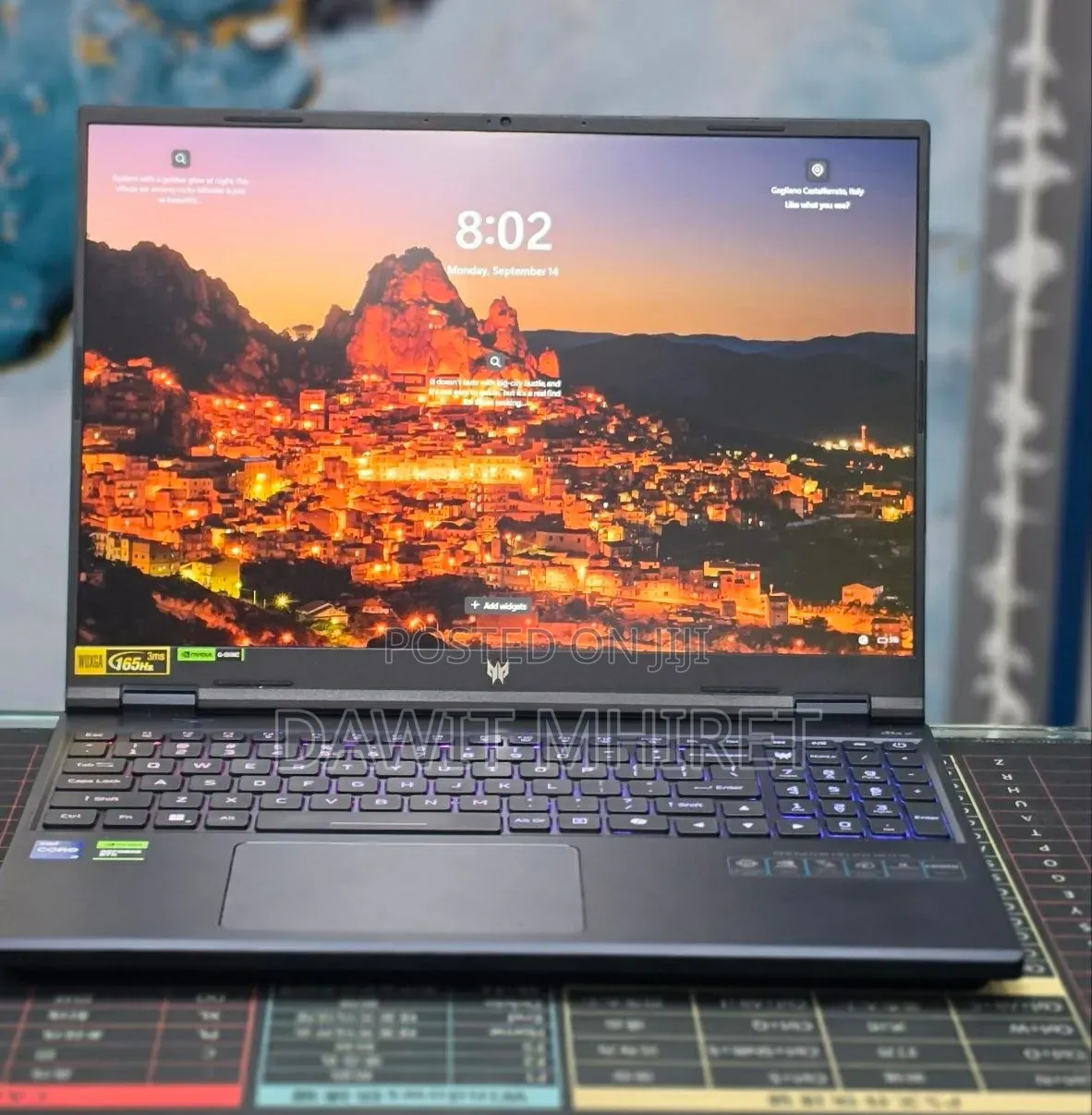 New Laptop Acer Predator Helios Neo 16 16GB Intel Core i9 SSD 1T