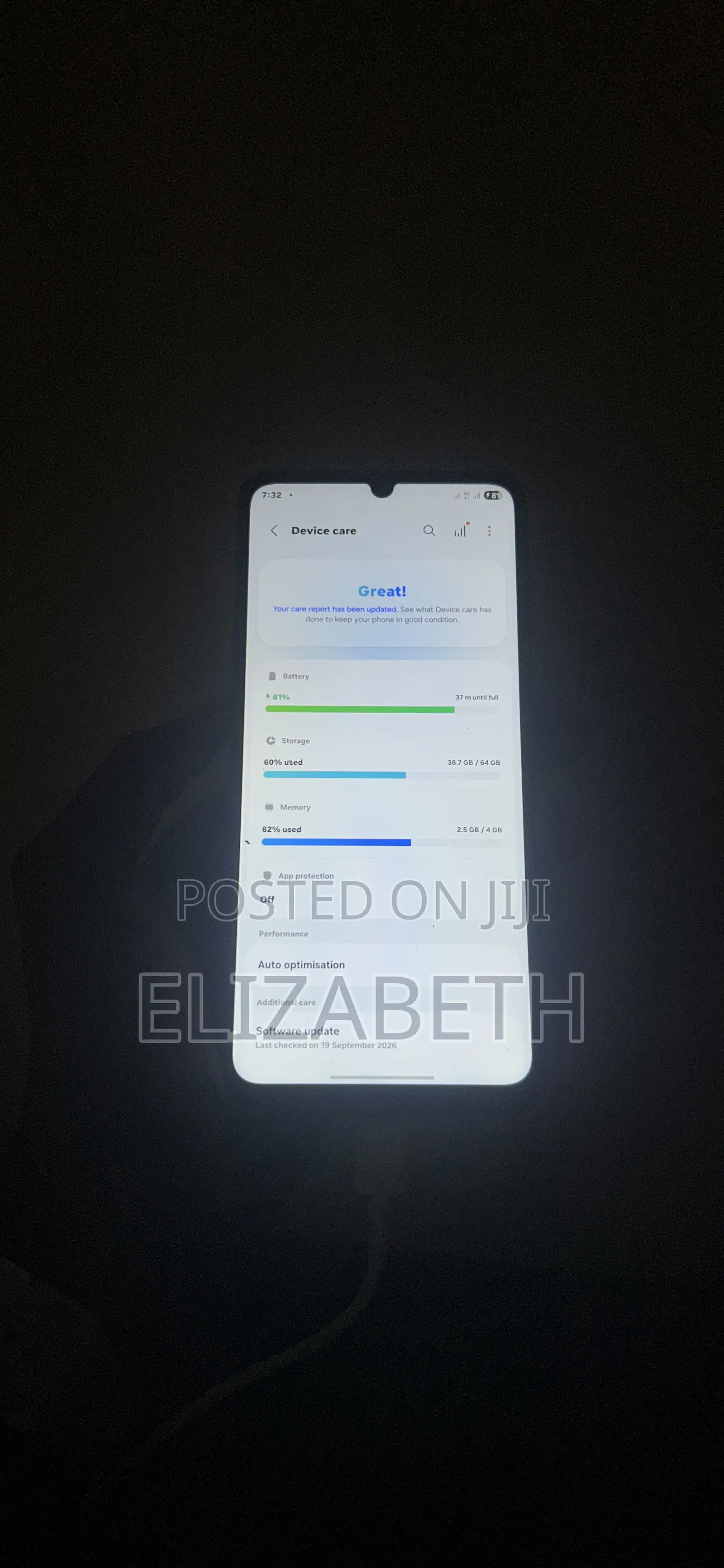 Samsung Galaxy A07 5G 128 GB Black