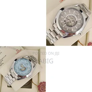OMEGA SeaMaster Luxury Men’s Watch – Stainless Steel