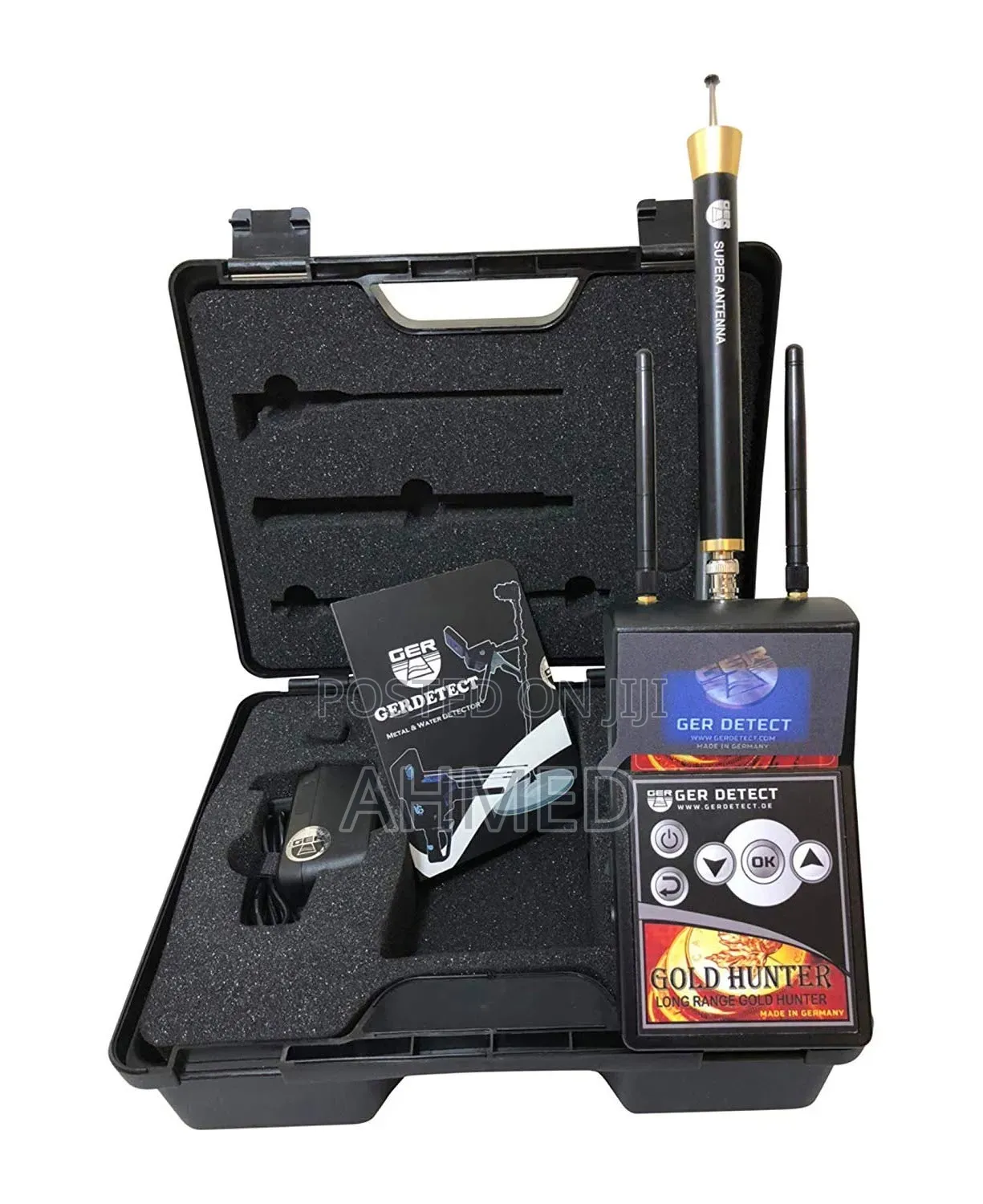 GER Detect Gold Hunter Smart Long Range Metal Detector