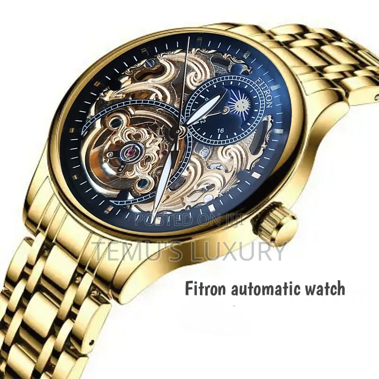 Fitron Top Brand Luxury Men Automatic Mechanical Watches