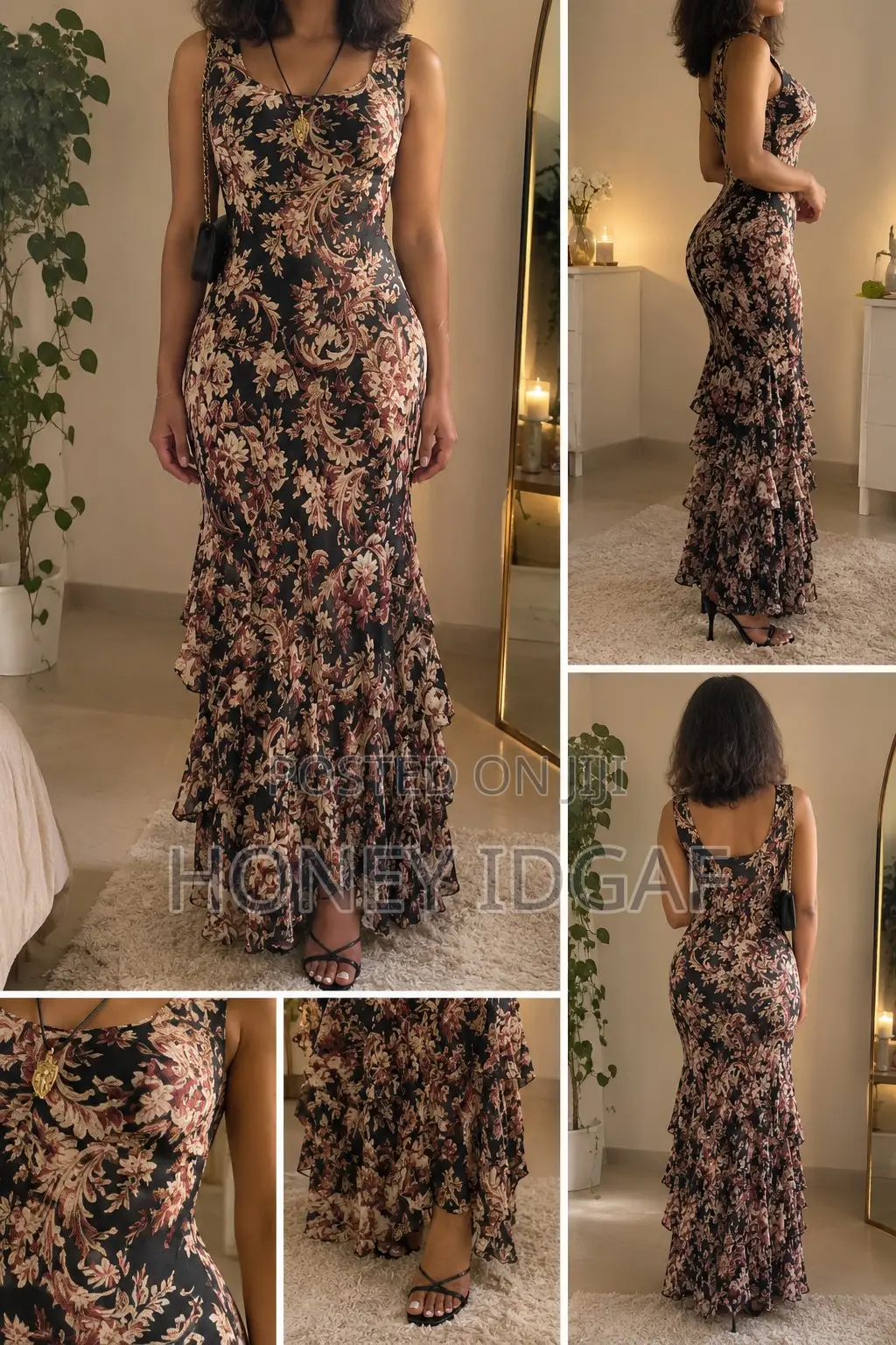 Maxi Dress – Fitted Flowy