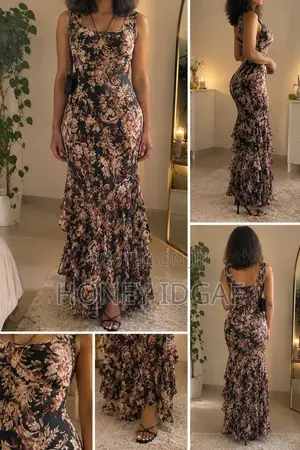 Maxi Dress – Fitted Flowy
