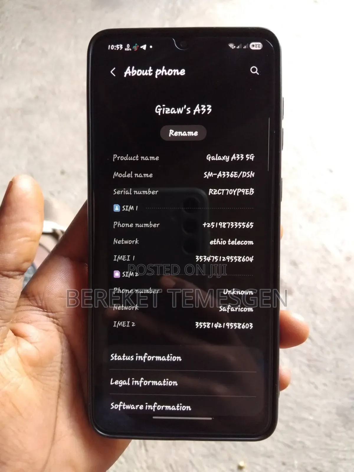 Samsung Galaxy A33 5G 128 GB Black