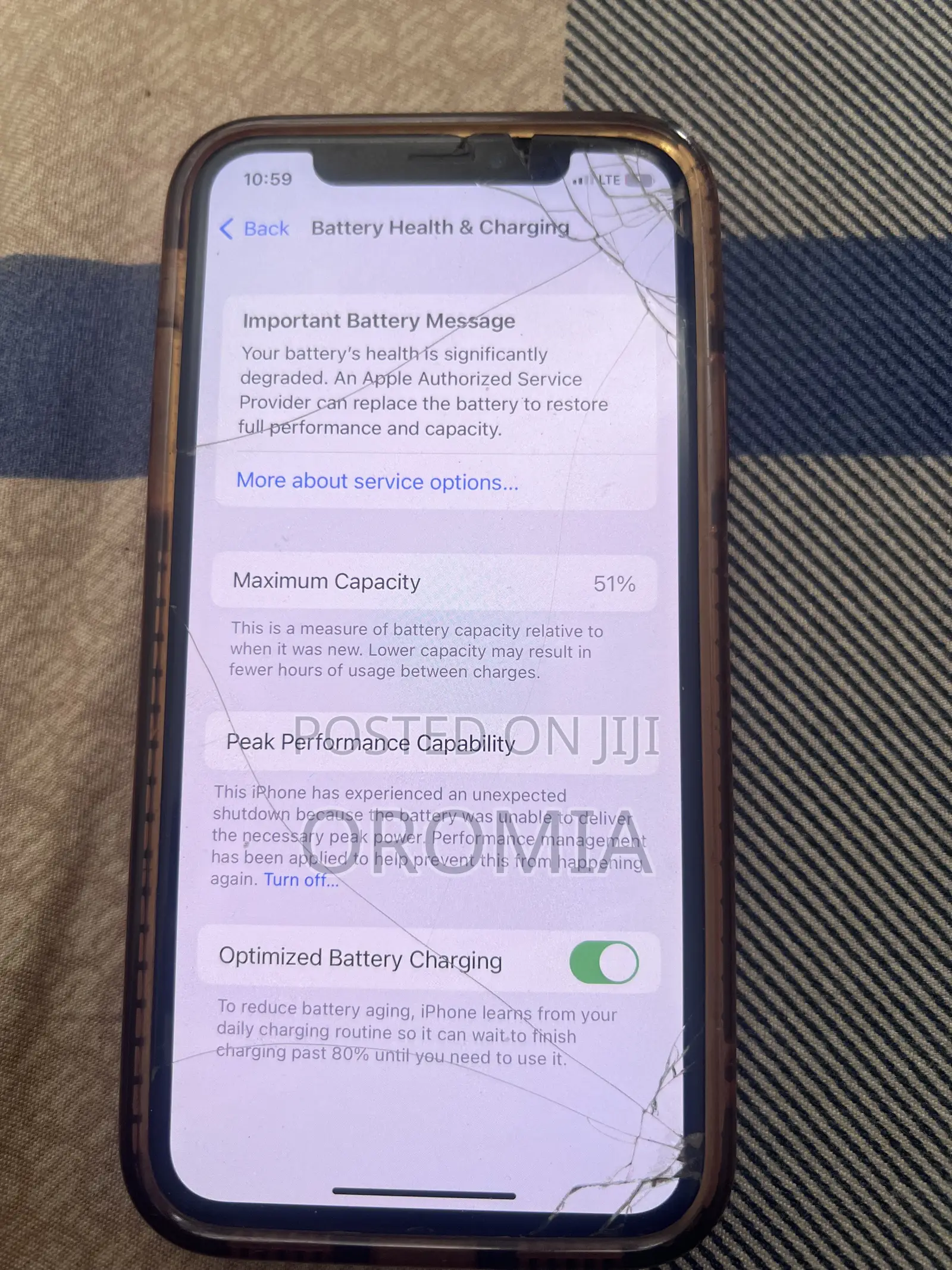 Apple iPhone X 256 GB White