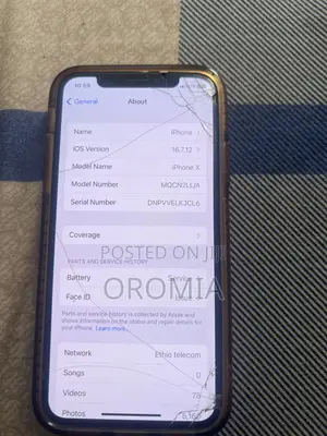 Apple iPhone X 256 GB White