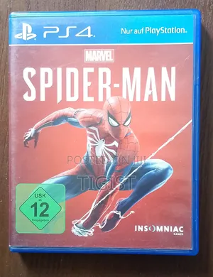 Playstation Spiderman CD Games PS4
