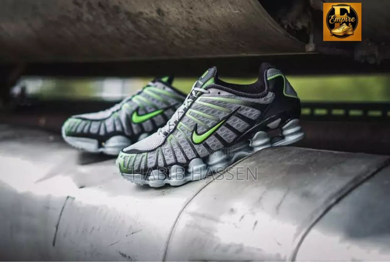 #Nike Air #Max "Shox #TL" #Metallic Hematite Sneaker