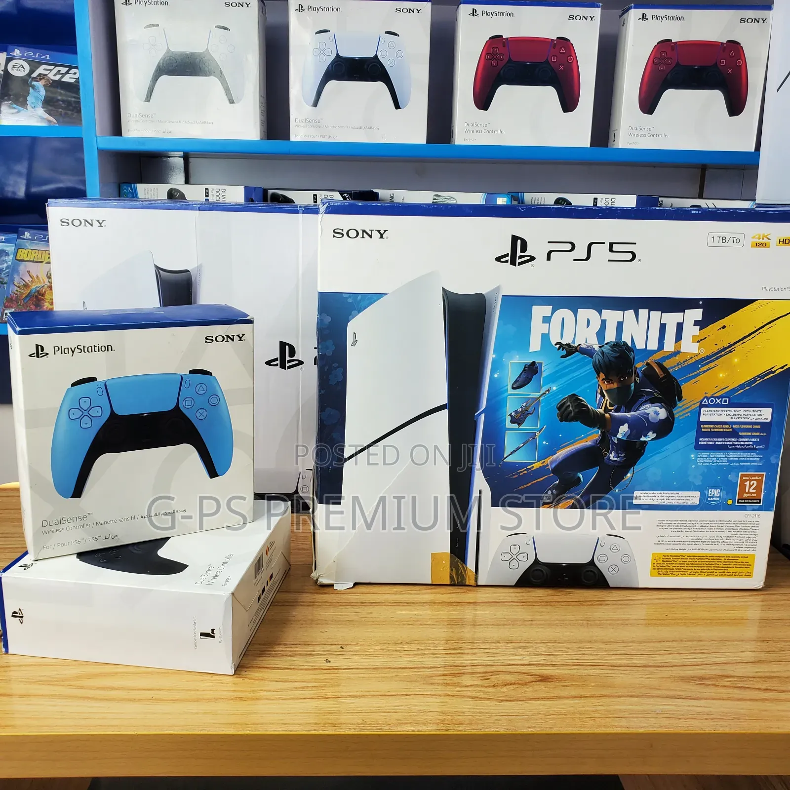 PS5 Slim Brand New | FC 26 + 5 ጌሞች | ከነ ሙሉ አክሰሰሪው | Packed ያልተከፈተ