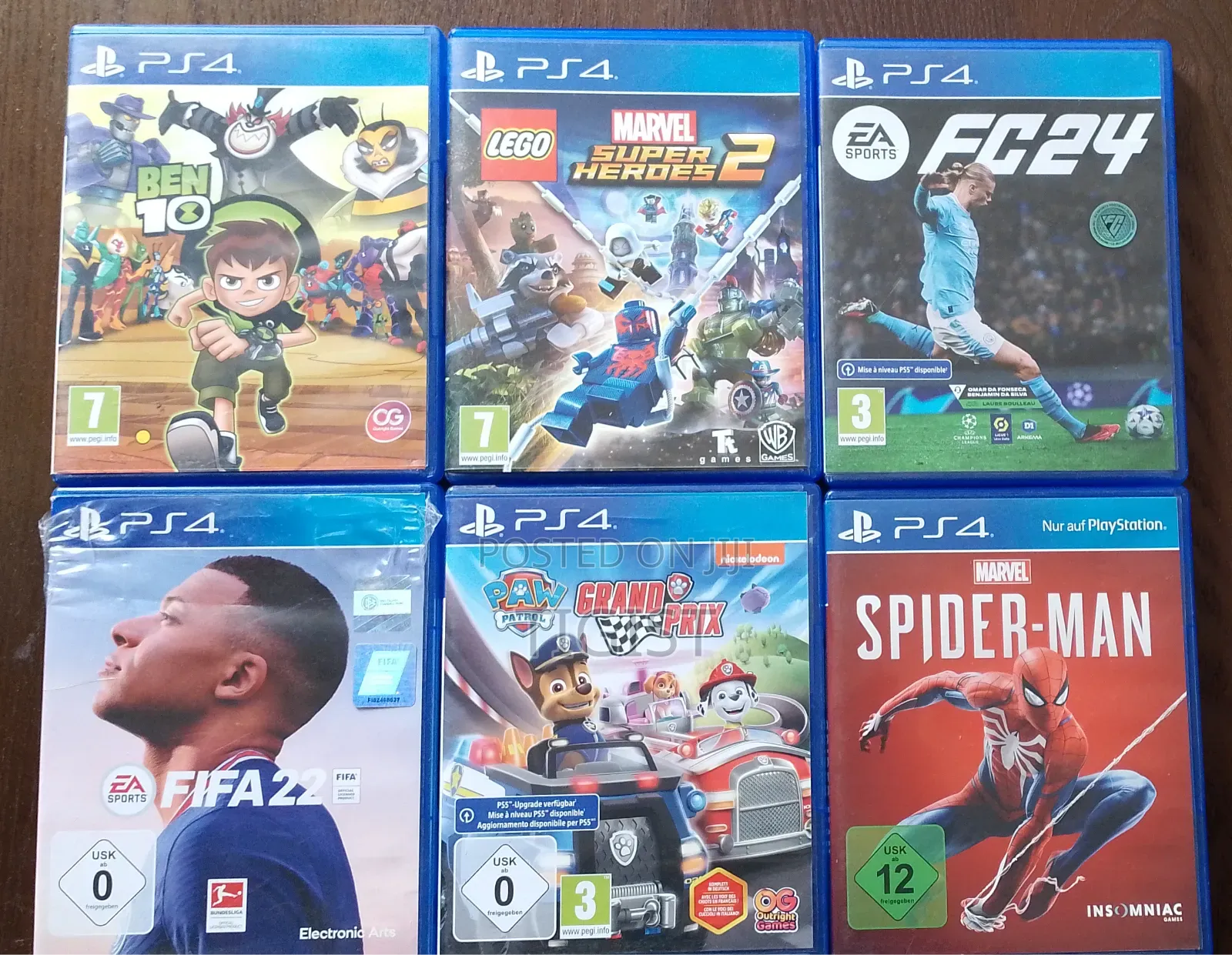Play Station PS4 Game CDs
