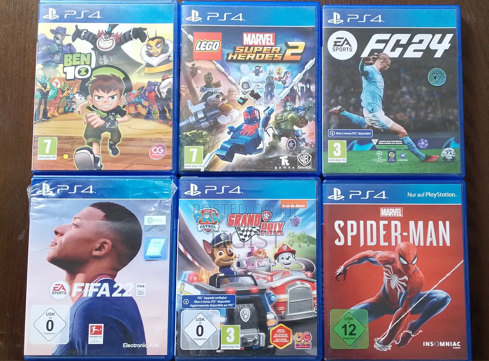 Play Station PS4 Game CDs