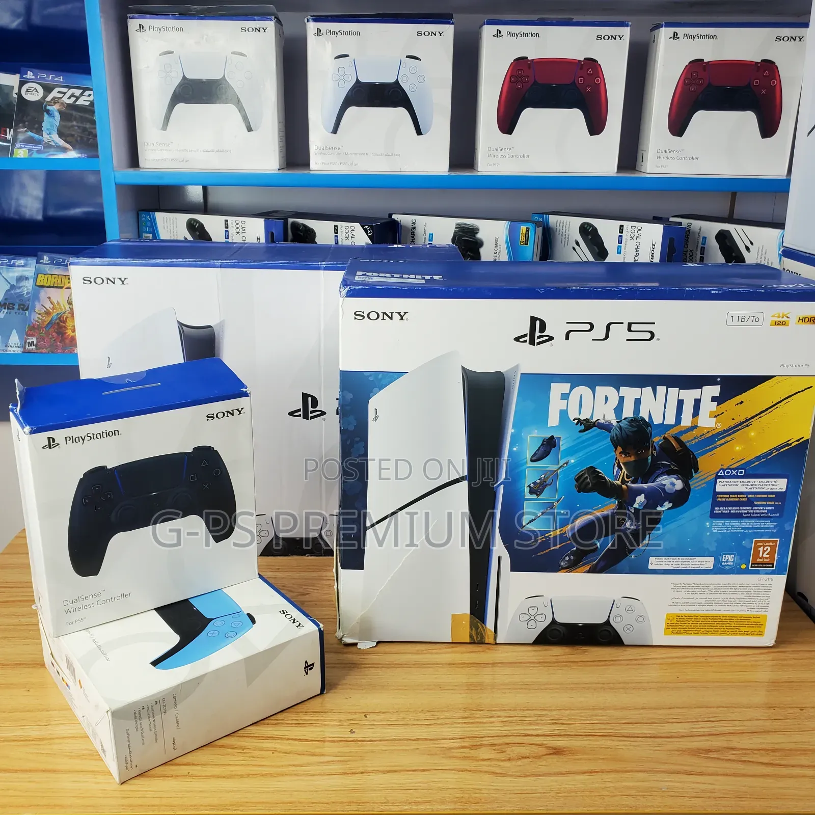 PS5 Slim Brand New | FC 26 + 5 ጌሞች | ከነ ሙሉ አክሰሰሪው | Packed ያልተከፈተ