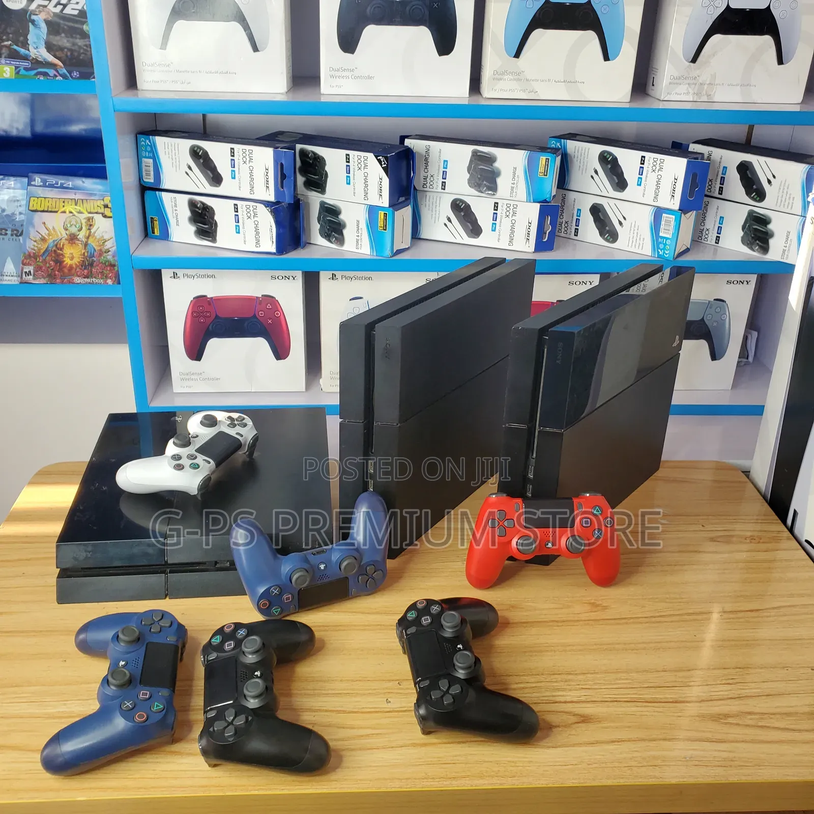PS4 Fat Jailbreak (ጄልብሬክ) | 10 ጌሞች | 2 Original Joystick
‎