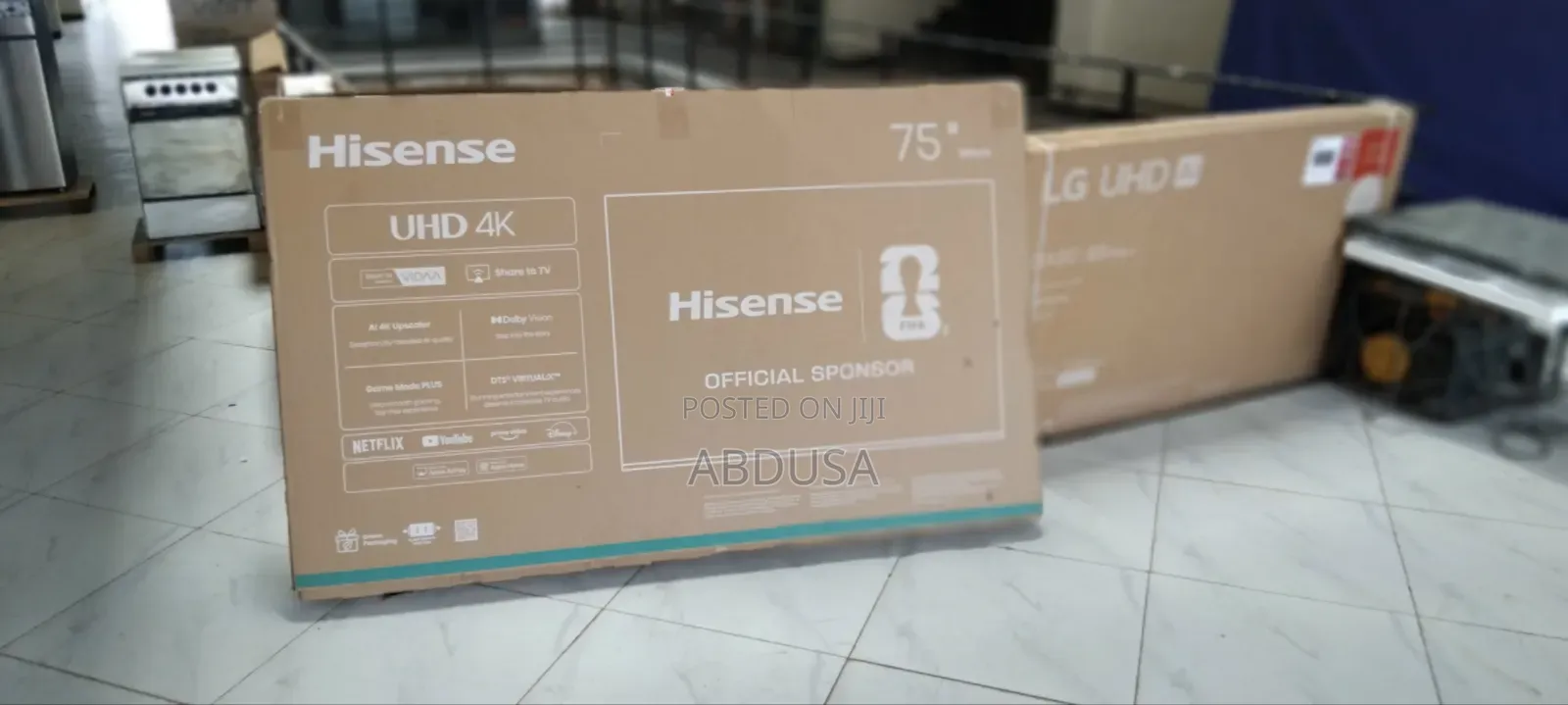 Hisense uHD Smart TV Hisenese fIFA በተመጣጣኝ ዋጋ እኛጋያገኙታል