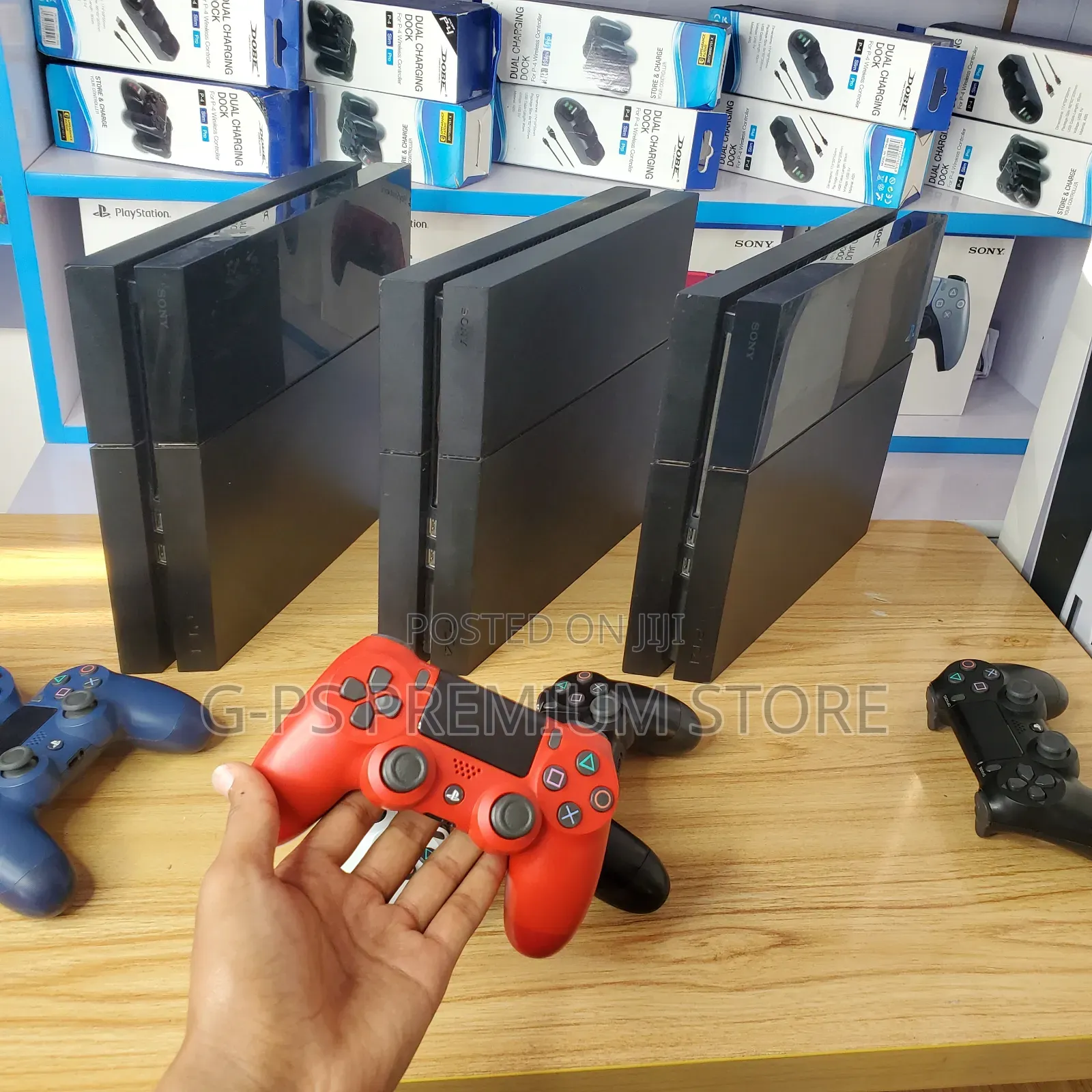 PlayStation 4 Fat Jailbreak (ጄልብሬክ) | 10 ጌሞች | 2 Joystick