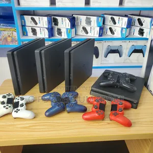 PS4 Slim (ጄልብሬክ Jailbreak) | 12 ጌሞች የተጫኑበት | 2 Original Joystick
‎