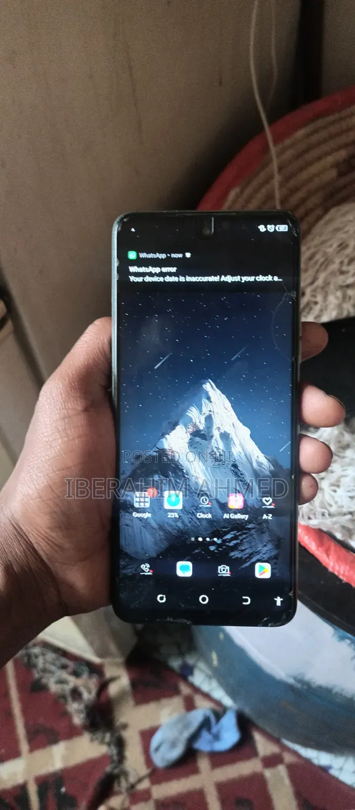 Tecno Camon 17P 128 GB Gray