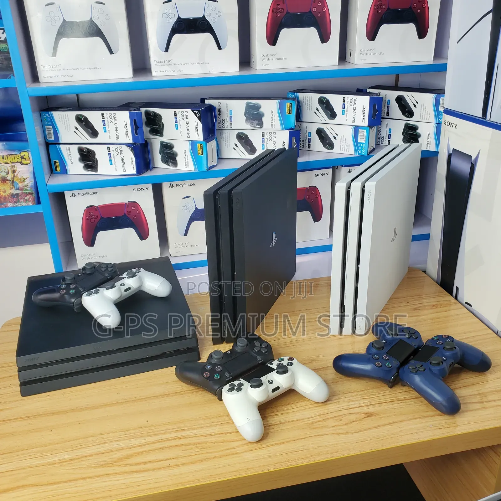 PS4 Pro Jailbreak (ጄልብሬክ) | 12 ጌሞች የተጫኑበት | 2 Original Joystick
‎