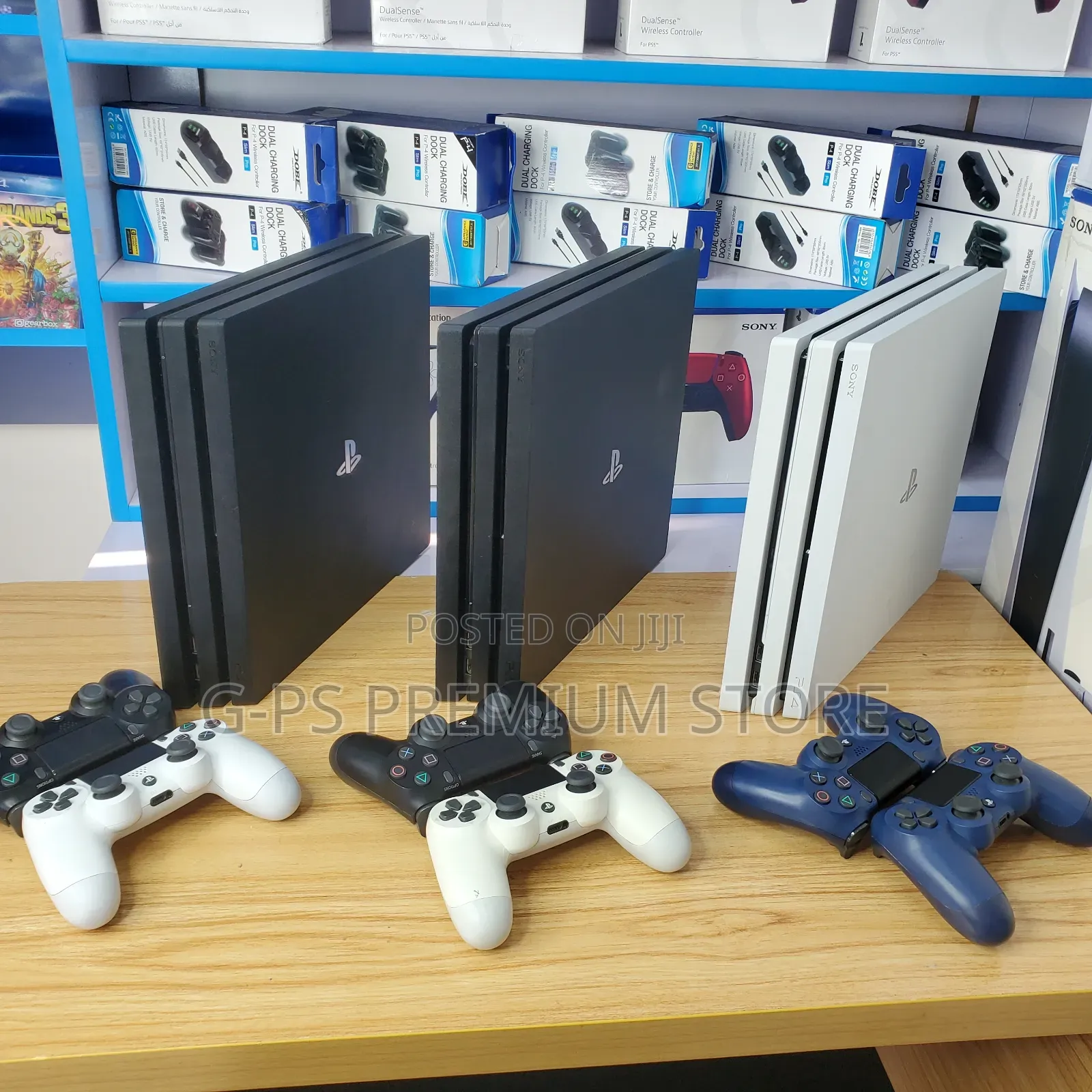 PS4 Pro Jailbreak (ጄልብሬክ) | 12 ጌሞች የተጫኑበት | 2 Original Joystick
‎