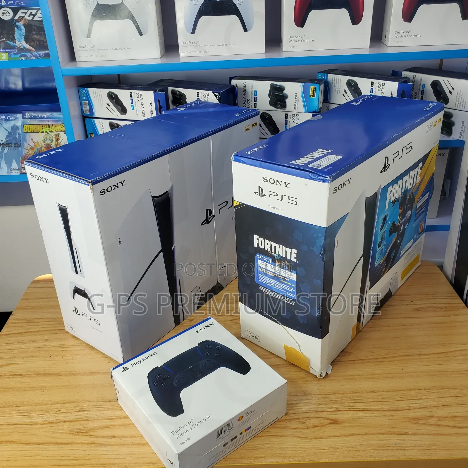 PS5 Slim Brand New | FC 26 + 5 ጌሞች | ዋስትና ከነ ሙሉ አክሰሰሪው Packed ያልተከፈተ
