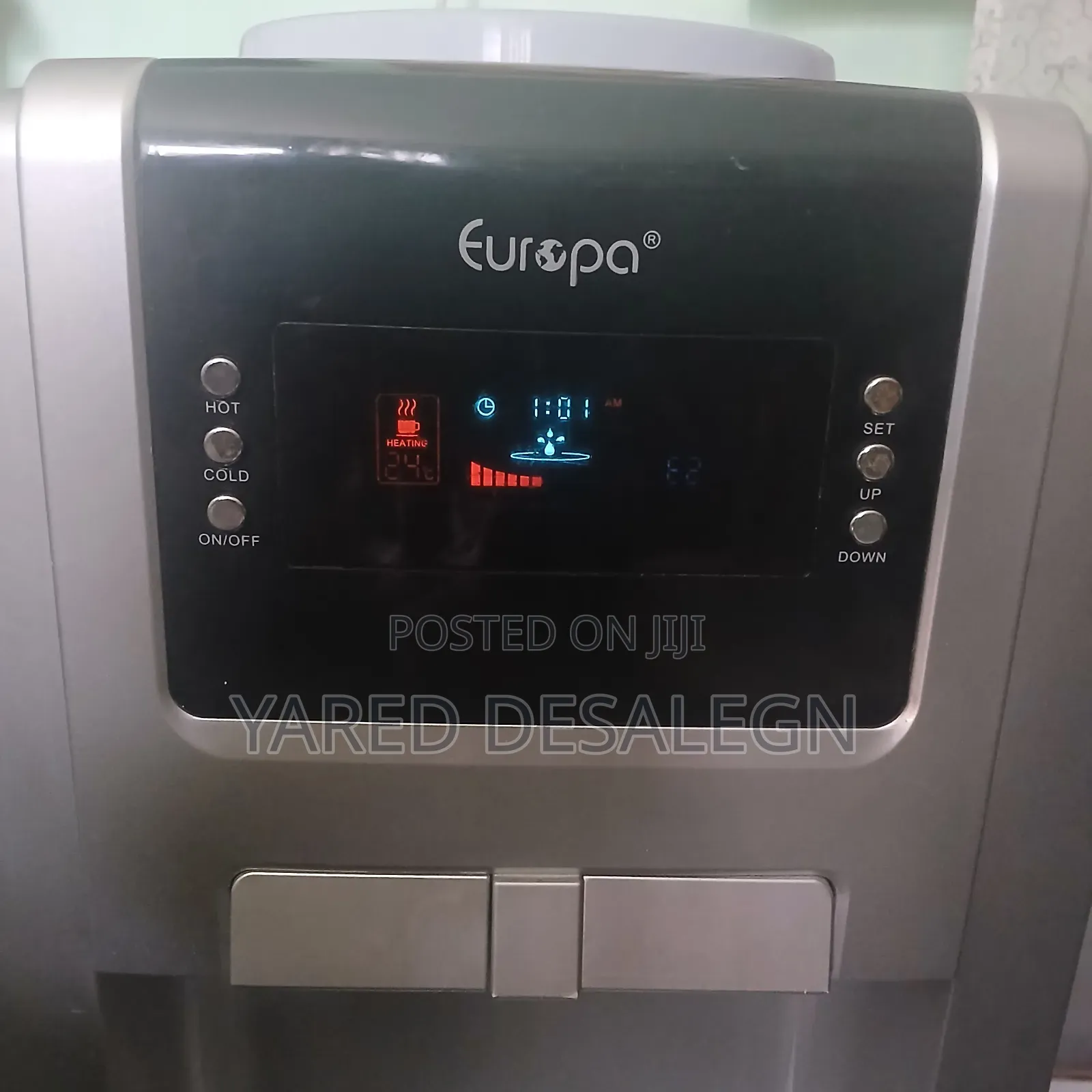 Europa Digital Water Dispenser (ዲጂታል የውሀ ማጣሪያ