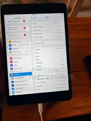 Apple iPad mini 4 128 GB Silver