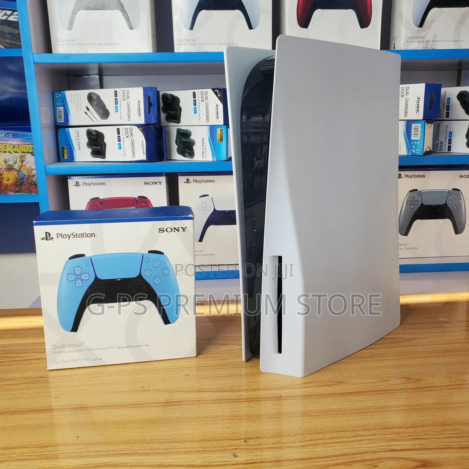 PlayStation 5 Fat | 5 ጌሞች + Original Joystick | ከነ ሙሉ አክሰሰሪው