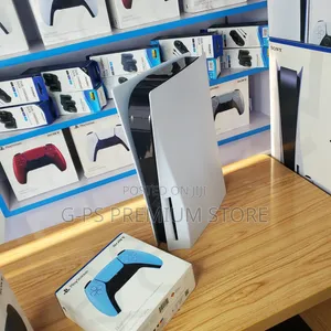 PlayStation 5 Fat | 5 ጌሞች + Original Joystick | ከነ ሙሉ አክሰሰሪው