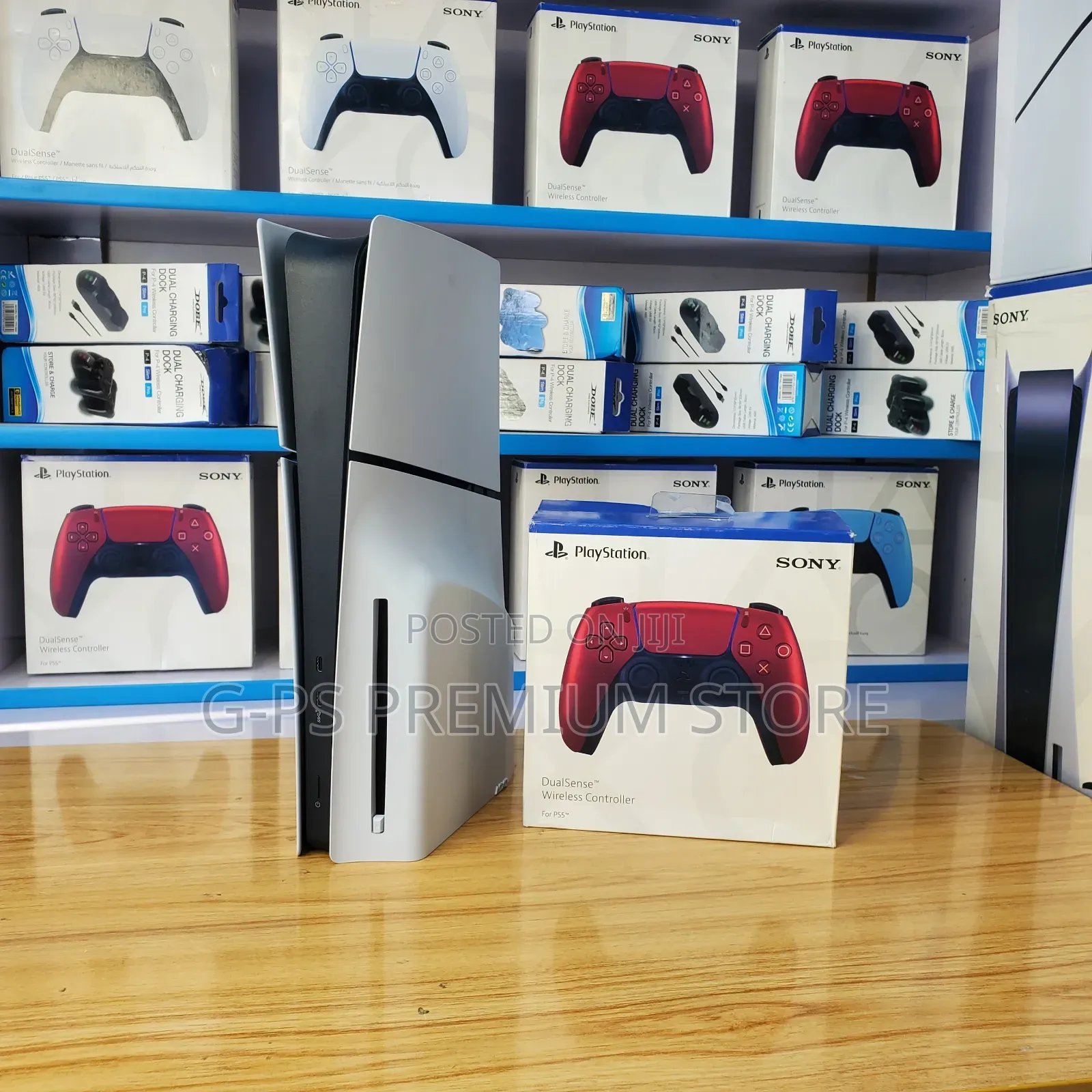 PlayStation 5 Slim | 5 ጌሞች + Original Joystick | ከነ ሙሉ አክሰሰሪው