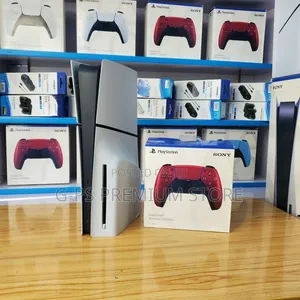 PlayStation 5 Slim | 5 ጌሞች + Original Joystick | ከነ ሙሉ አክሰሰሪው