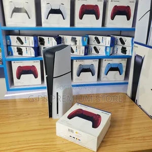 PlayStation 5 Slim | 5 ጌሞች + Original Joystick | ከነ ሙሉ አክሰሰሪው