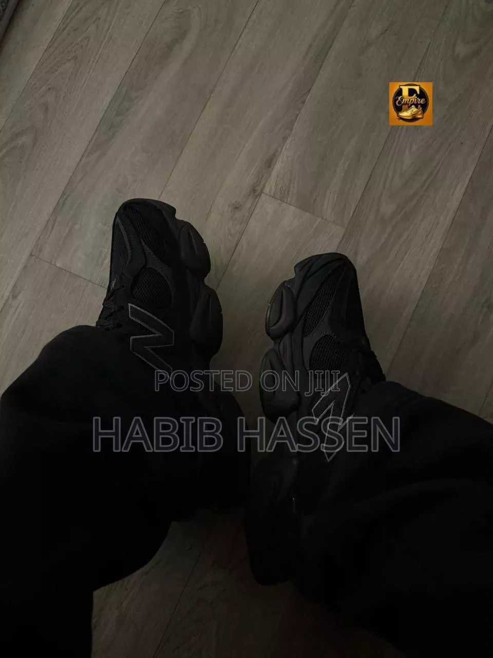 New Balance 9060 Triple Black