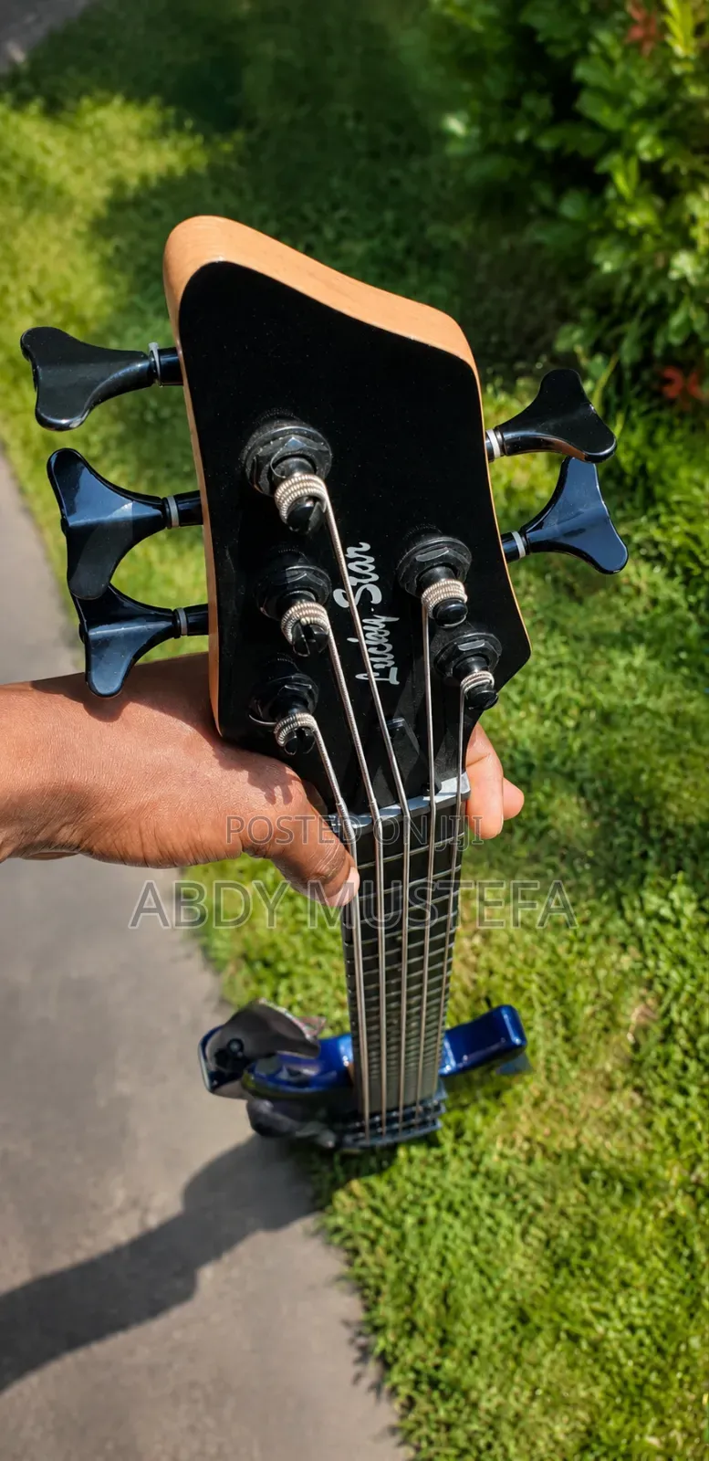 Lucky Bass Guitar 5 String and Middle Good Tune