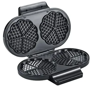 Saachi Heart Shape Double Waffle Maker