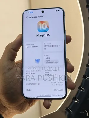 New Honor 400 Pro 512 GB Gray