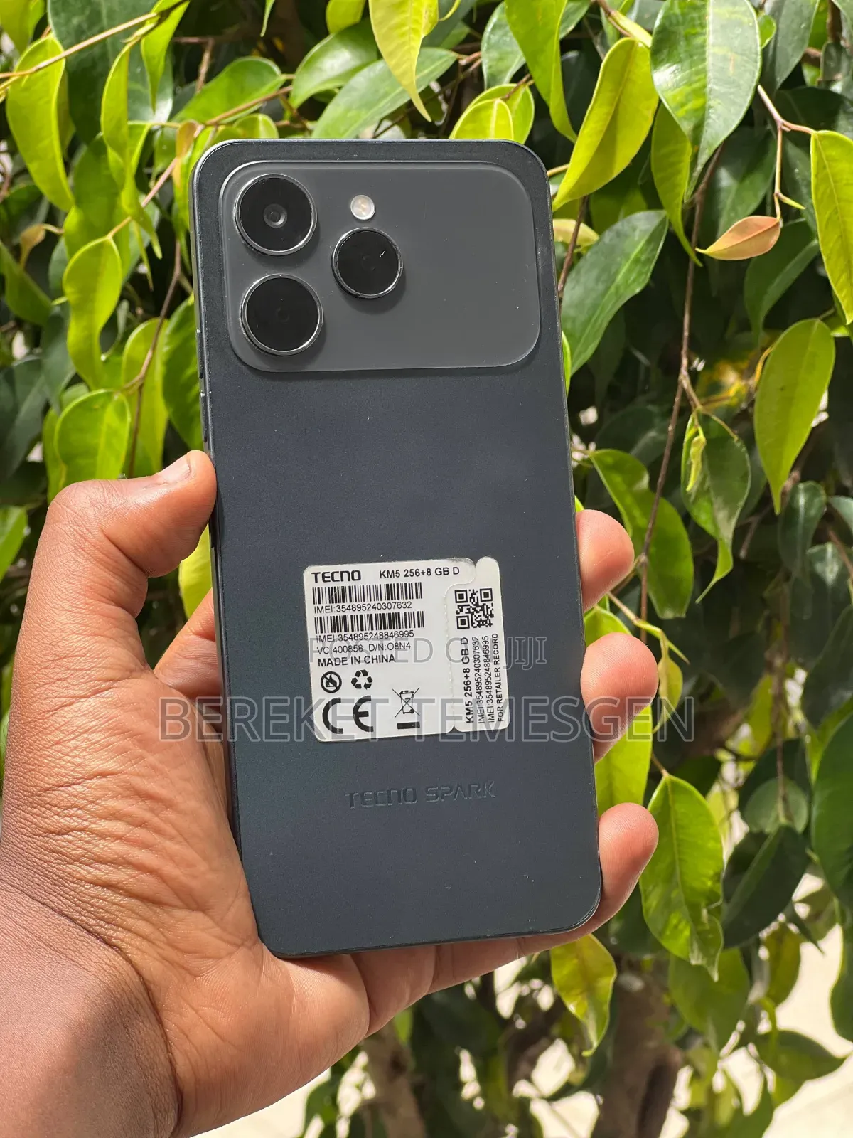 New Tecno Spark 40 256 GB Black