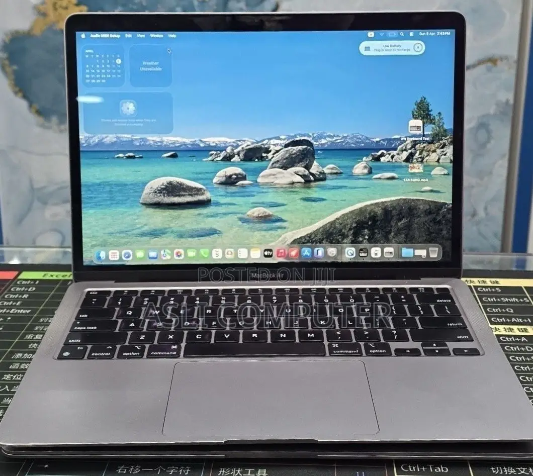 New Laptop Apple MacBook Air 2020 M1 8GB Apple M1 SSD 256GB