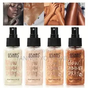 USHAS Glow Shimmer Spray 76ml – Body Face Glow