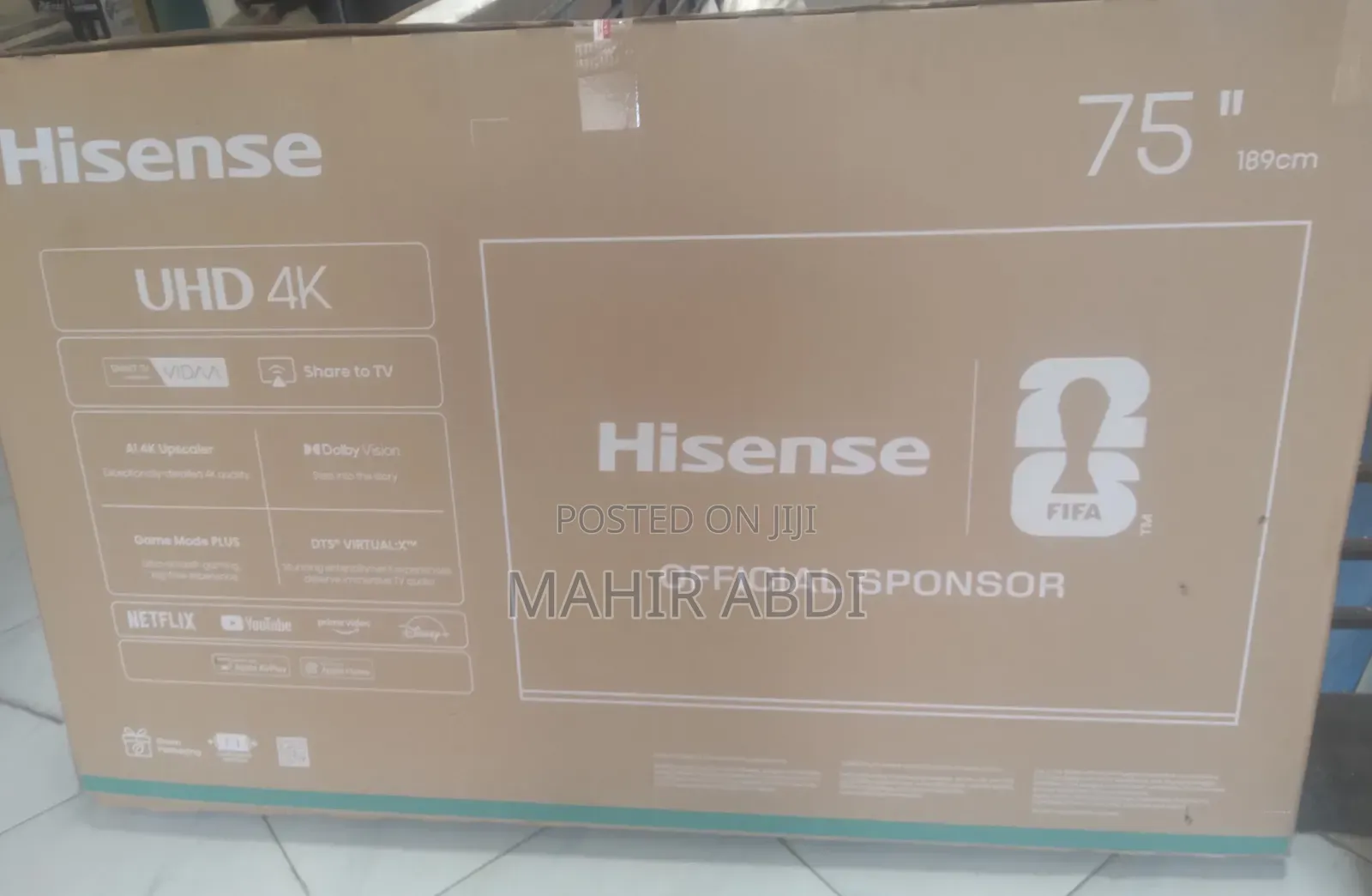 Hisense 75 Inch SMART TV