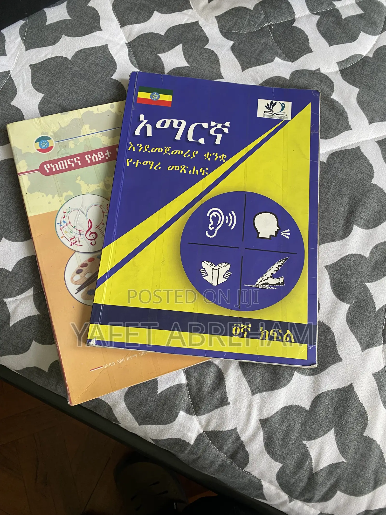 Grade 4 Textbooks – Amharic የከተማ የእይታ ተበባት ትምህርት
