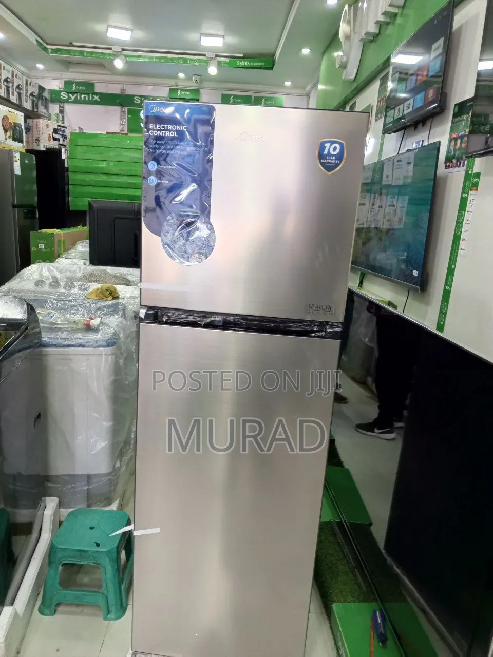 Midea ፍሪጅ ፋአን ሲስተም የሆነ 385 L