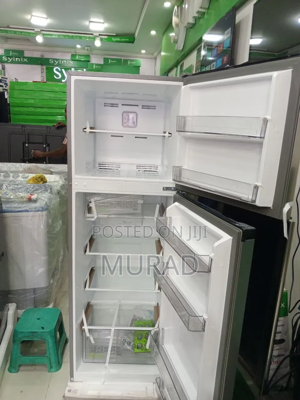 Midea ፍሪጅ ፋአን ሲስተም የሆነ 385 L