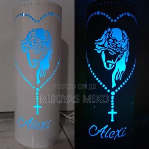 Wall Art and Lamp