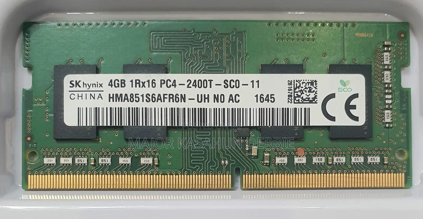 Sk Hynix 4gb Ddr4 Laptop Ram