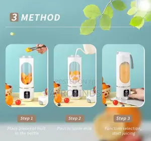 Portable Juicer Blender – Fresh Juice Anywhere!